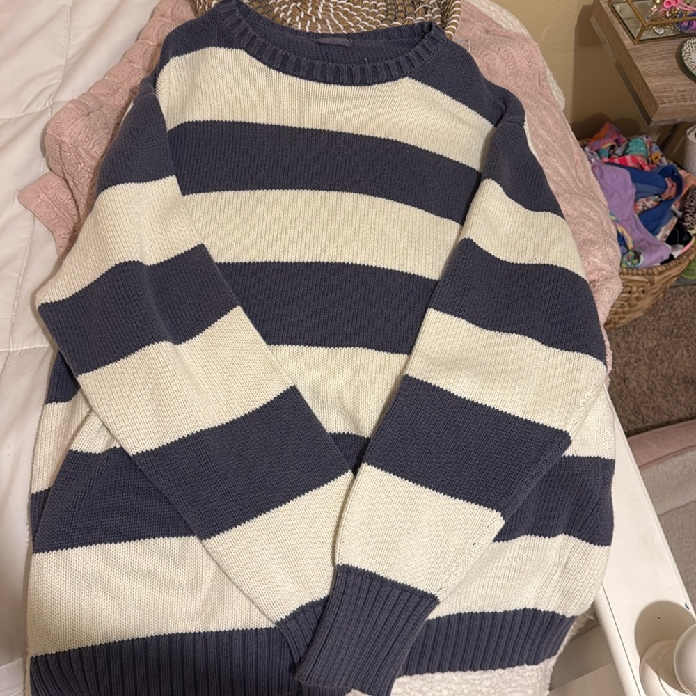 Brandy Melvile striped sweater
